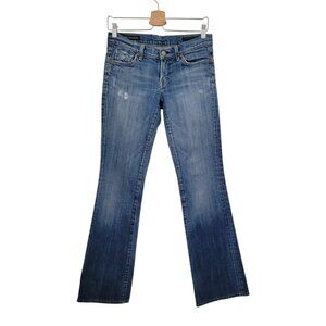 Citizens Of Humanity COH Ric Rac #108 Stretch Low Waist Bootcut Blue Jeans Sz 28